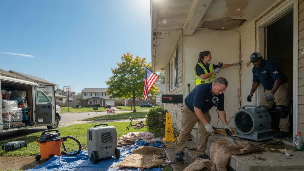 Water Damage Restoration in East Smithfield, PA near me